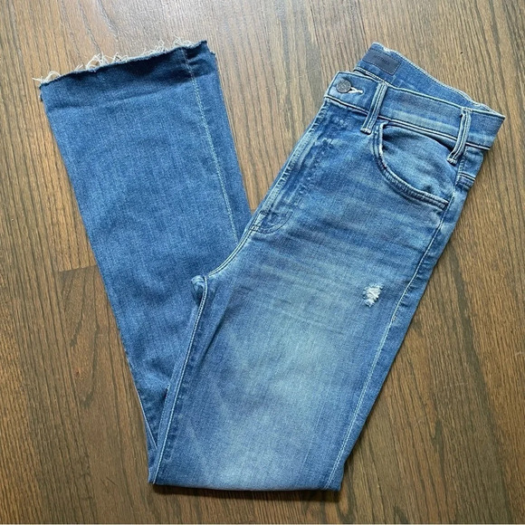 MOTHER The Hustler Ankle Fray Can't Stop Staring - Picture 7 of 12